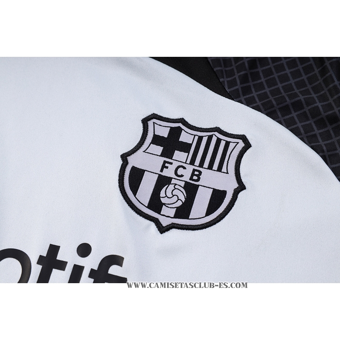 Chandal del Barcelona Manga Corta 23/24 Gris - Pantalon Corto